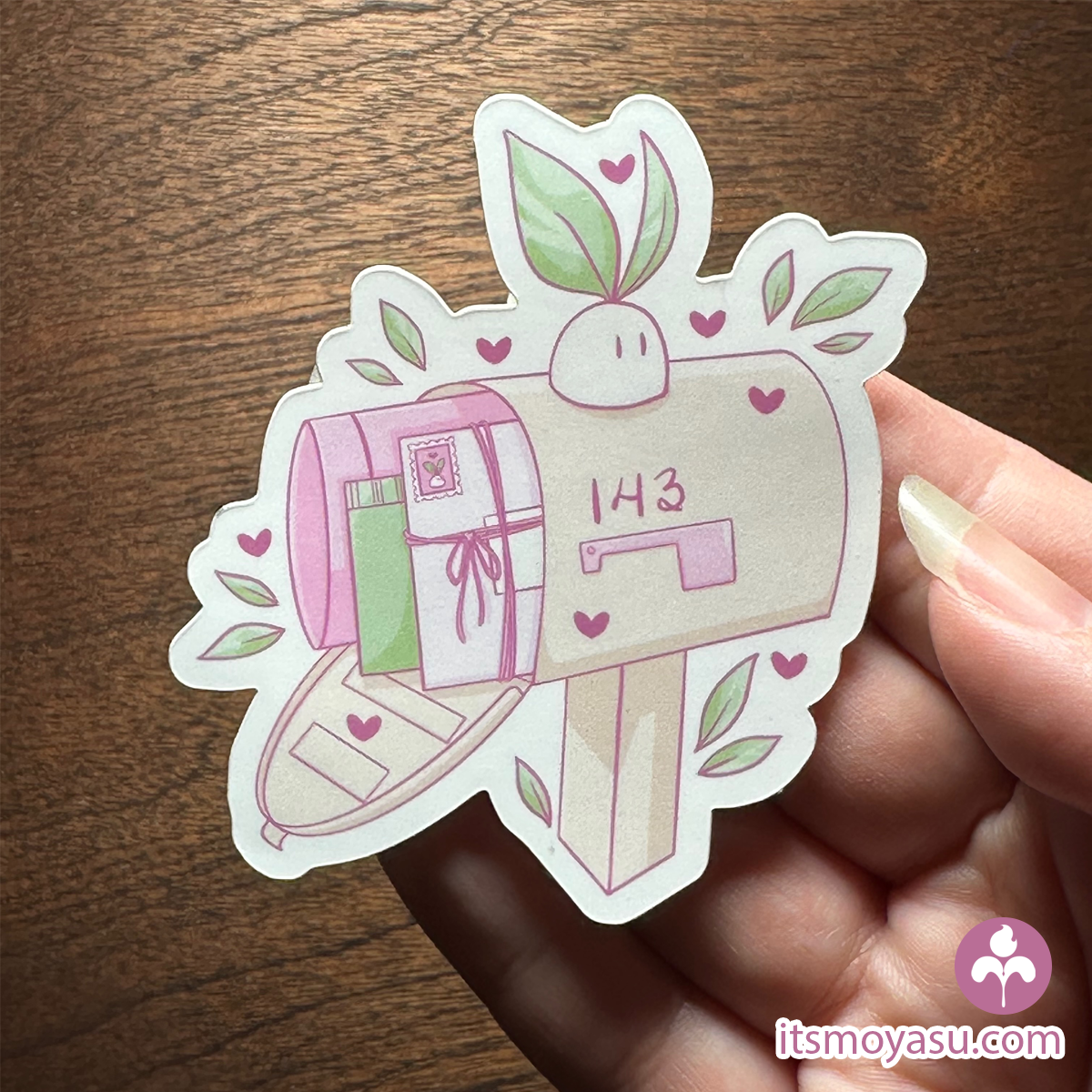Love Letter Mail - Die Cut Sticker