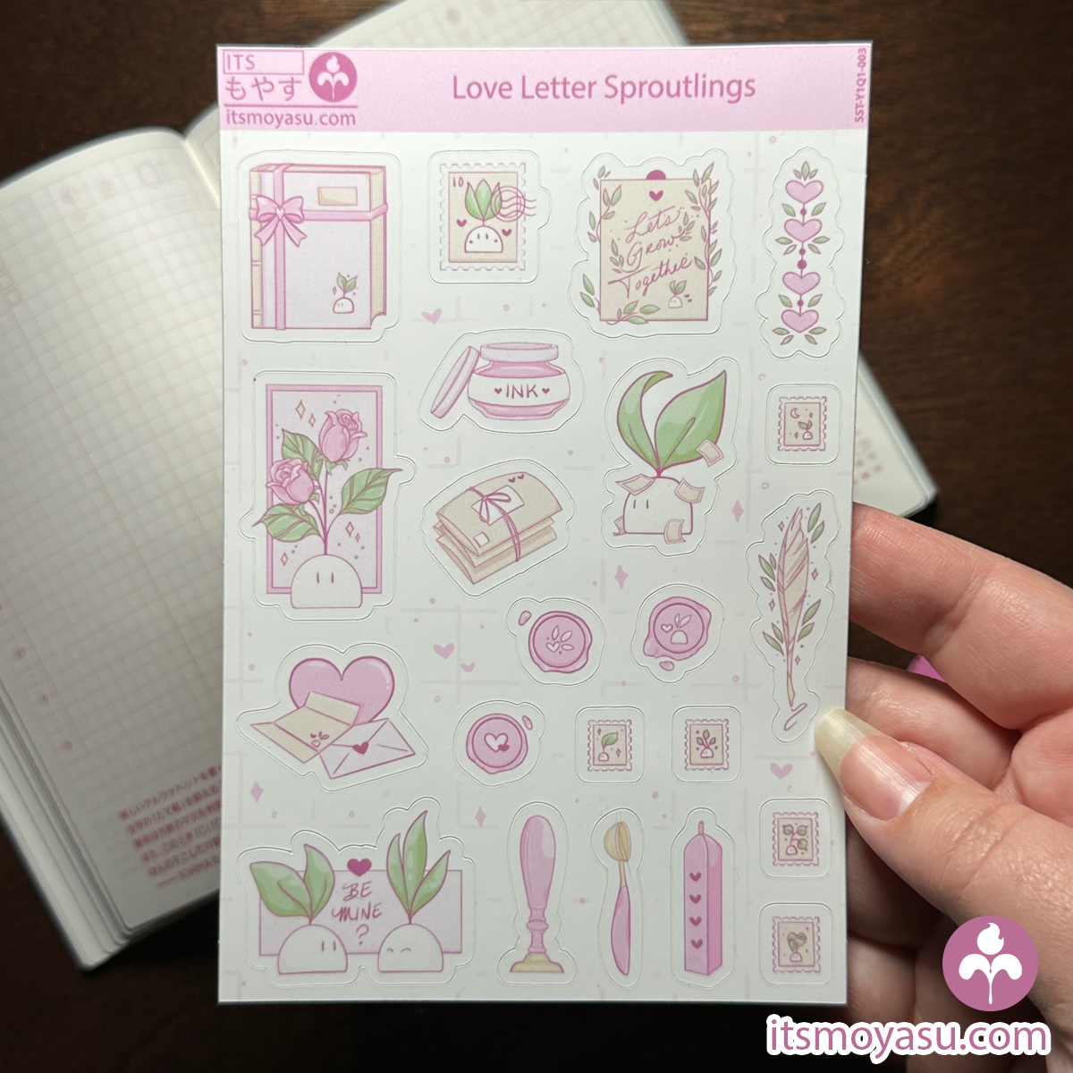 Love Letter Sproutlings - Sticker Sheet