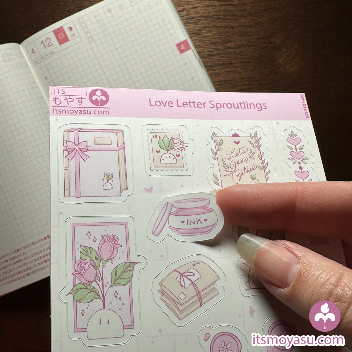 Love Letter Sproutlings - Sticker Sheet